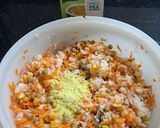Foto del paso 1 de la receta: Hamburguesas de arroz con vegetales crudos