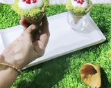 A picture of step 5 of Cone Aloo Chaat.