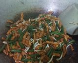 Foto langkah ke 5 dari resep Tumis Tempe Kacang Panjang.