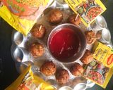 A picture of step 5 of Maggi poppers.