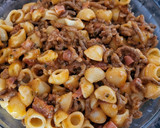 Foto del paso 4 de la receta: Pipe Rigati (tiburones) gratinados