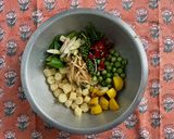รูปขั้นตอนการทำที่ 3 ของ ยีเต้าหู้ทอดกรอบ ผัดฉ่าพริกเหลือง🌶️🫚