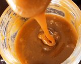 A picture of step 5 of CARAMEL SAUCE (with milk).