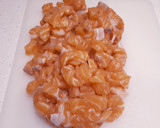 Foto del paso 1 de la receta: Tartar de salmón o atún