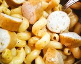 A picture of step 5 of Stuffed Sausage Pasta.