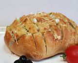 Pas rețetă Pâine umplută cu mozzarella 3 fotografie