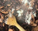 Une image de l'étape 4 de Riz nero façon risotto « alla carbonara ».