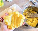 Polenta gombóc sós túróval töltve recept fázis 4 fotója