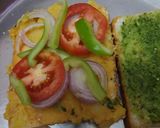 A picture of step 4 of Cheese masala toast sandwich.