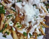 Foto del paso 6 de la receta: Papas con cheddar y crema de verdeo