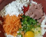 Foto langkah ke 2 dari resep Tahu Kukus Goreng Telur.