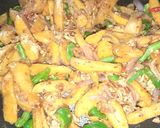 A picture of step 7 of Sultan chips.