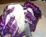 Foto del paso 2 de la receta: Conserva de repollo rojo y manzanas