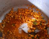 A picture of step 4 of Chana Dal Pulav.