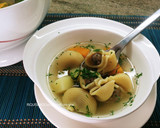 Foto del paso 7 de la receta: Sopa de calabaza con pasta lumaconi