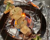 तंदूरी वेजटेबल्स पनीर टिक्का (tandoori vegetables paneer tikka recipe in Hindi) रेसिपी चरण 5 फोटो