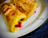 স্পাইসি এগ্ রোল (spicy egg roll recipe in Bengali) রেসিপি ধাপ - 8 ছবি