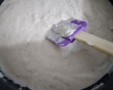 A picture of step 4 of Shahi paneer with white gravy.