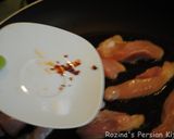 A picture of step 1 of Azerbaijani  chicken bites with fried garlic yogurt sauce.