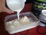 Greek yogurt/Yogurt griego fitness low carb protein