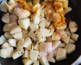 A picture of step 4 of Posto aloo.