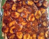 Foto langkah ke 6 dari resep Pudding Roti Pisang Caramel.