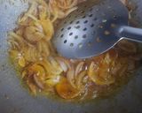 A picture of step 3 of Masale dar bhindi.