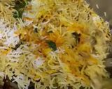 A picture of step 10 of Sindhi biryani.