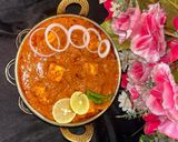 A picture of step 8 of Kadai Paneer Masala.