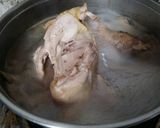 Hình bước làm 2 của món Cháo gà xé