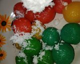 Foto langkah ke 8 dari resep 🌈Bola Singkong Pelangi🌈.