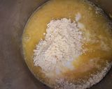 A picture of step 2 of Gujrati Special Fajeto (Mango kadhi).