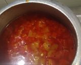 A picture of step 4 of Dudhi ki sabzi.
