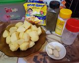 Foto langkah ke 1 dari resep Salted potatoes.