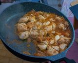 Foto del passaggio 5 della ricetta Biryani (riso con pollo speziato) di Saba