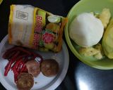 Foto langkah ke 1 dari resep Rujak Cacah Mangga Bengkoang.