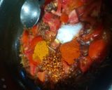 A picture of step 2 of Mixed Sabzi.