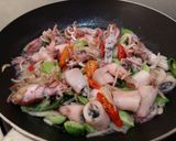 Foto langkah ke 4 dari resep Cumi Asin Pete Sederhana (Masakan Rumahan).
