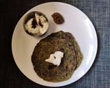 A picture of step 7 of Palak ka Parantha.