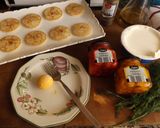 Foto del paso 1 de la receta: Blinis con crema de Mascarpone, aguacate y pimientos lágrima