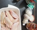 A picture of step 1 of Fermented beancurd Chicken Wings 南乳雞翼.