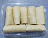 Foto langkah ke 3 dari resep Lumpia Labu Kuning.