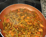 Foto del paso 3 de la receta: Judías con pisto y huevo
