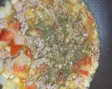 蒜香肉末義大利麵的食譜步驟4照片