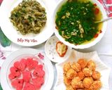 Hình bước làm 5 của món Mâm cơm gia đình thời Covid 19