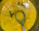 A picture of step 4 of Pineapple curry.