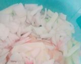 A picture of step 1 of Qeema pakore.