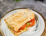 Gambar langkah 5 resipi Tuna Avocado Sandwich [Eat Clean].