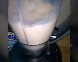 A picture of step 2 of Date Banana Shake.
