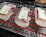 Foto del paso 3 de la receta: Pechugas de pavo, jamón de York y queso